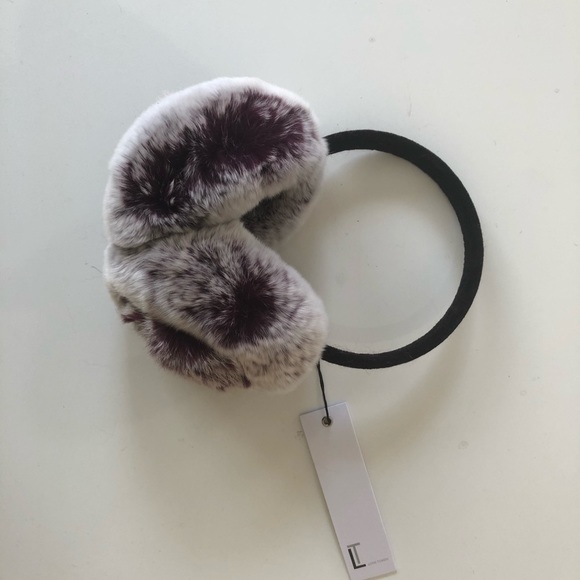 LAST ONE - 100% Real rabbit fur ear muffs … - Picture 2 of 6
